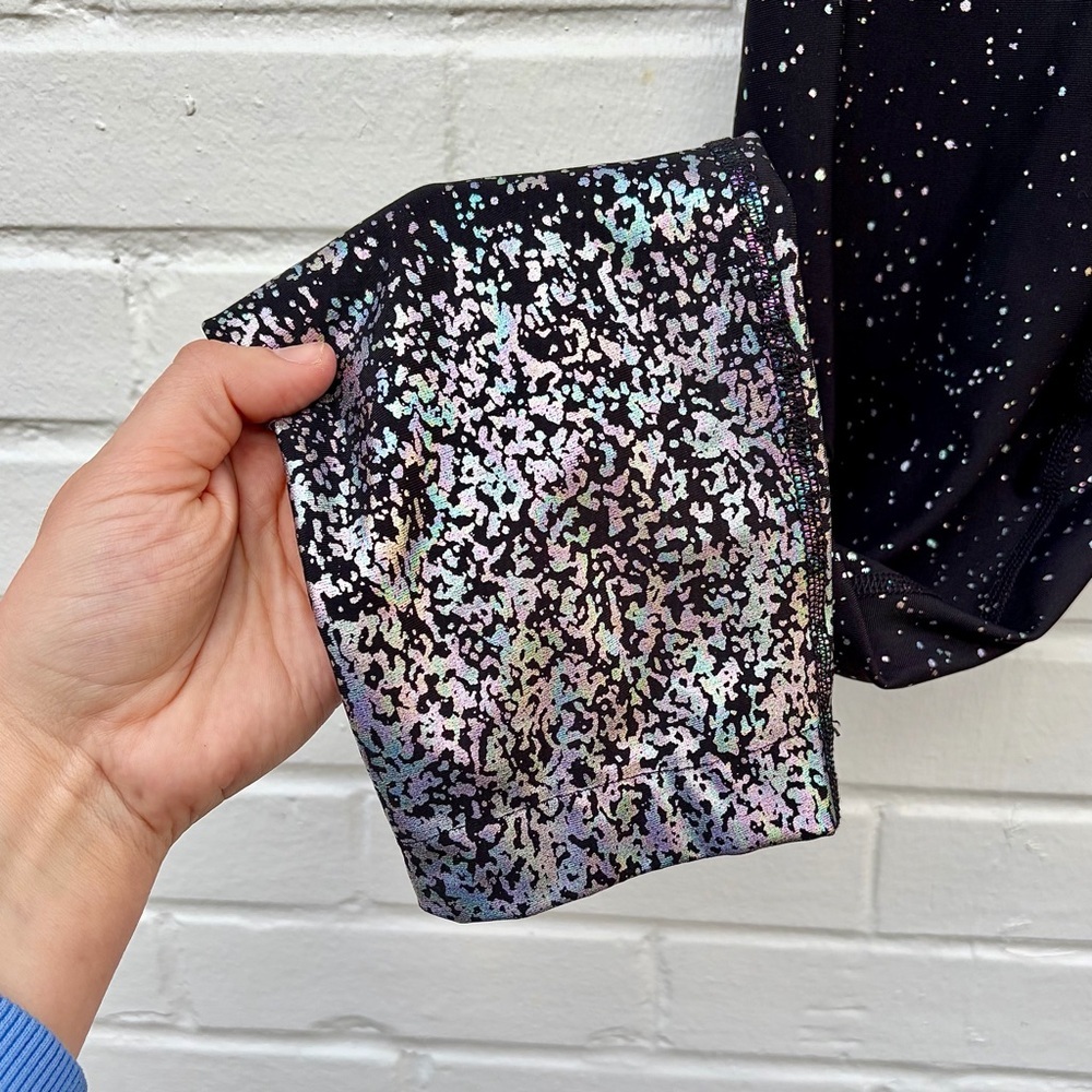 Beyond Yoga Alloy Ombre High Waisted Midi Legging Iridescent Speckled, SZ L 👽 - Picture 5 of 8